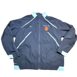 North Carolina Tar Heels Nike Storm Fit Jacket‎ Large Blue Basketball Full Zip